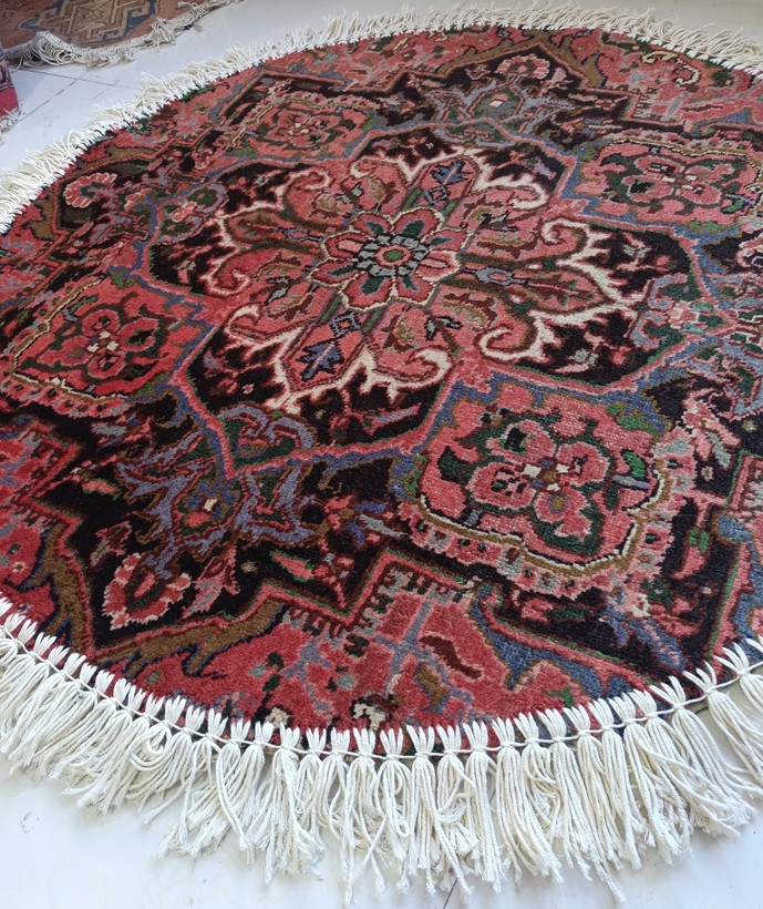 فرش رومیزی گرد کد 0012