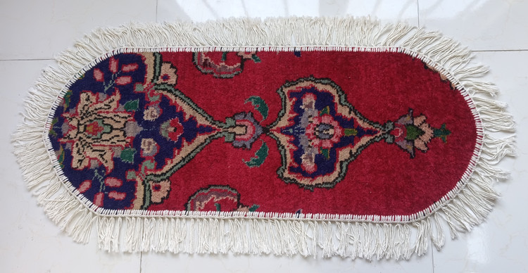 فرش رومیزی بیضی کد 0060
